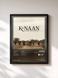 #noir Tableau de l'album Country, God Or The Girl (Deluxe) de K'naan, cadre noir, imprimé et encadré en France