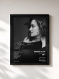 #noir Tableau de l'album Brandy Clark de Brandy Clark, cadre noir, imprimé et encadré en France