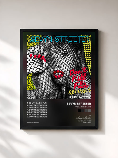 Sevyn Streeter · Don't Kill the Fun (feat. Chris Brown) (Remixes) — Affiche encadrée