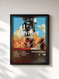 #noir Tableau de l'album Spitfire EP de Porter Robinson, cadre noir, imprimé et encadré en France