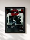 #noir Tableau de l'album News And Tributes (Standard CD) de The Futureheads, cadre noir, imprimé et encadré en France