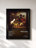 #noir Tableau de l'album Exotic Birds and Fruit de Procol Harum, cadre noir, imprimé et encadré en France