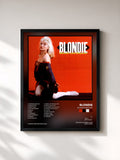#noir Tableau de l'album Blonde & Beyond de Blondie, cadre noir, imprimé et encadré en France