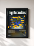 #noir Tableau de l'album Surrender Your Love (feat. John Reid) de Nightcrawlers, cadre noir, imprimé et encadré en France