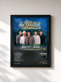 #noir Tableau de l'album Viva el Amor de Los Mier, cadre noir, imprimé et encadré en France
