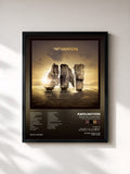 #noir Tableau de l'album Megalithic Symphony (10th Anniversary Deluxe Edition) de AWOLNATION, cadre noir, imprimé et encadré en France