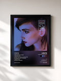 #noir Tableau de l'album Midnight Machines de LIGHTS, cadre noir, imprimé et encadré en France