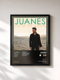 #noir Tableau de l'album Loco De Amor de Juanes, cadre noir, imprimé et encadré en France