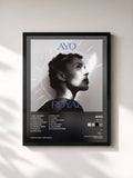#noir Tableau de l'album Royal (Deluxe Edition) de Ayo, cadre noir, imprimé et encadré en France