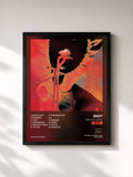 #noir Tableau de l'album Beautiful Havoc de $Not, cadre noir, imprimé et encadré en France