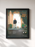 #noir Tableau de l'album Alles Roger! de Roger Whittaker, cadre noir, imprimé et encadré en France