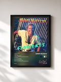 #noir Tableau de l'album Floridays de Jimmy Buffett, cadre noir, imprimé et encadré en France