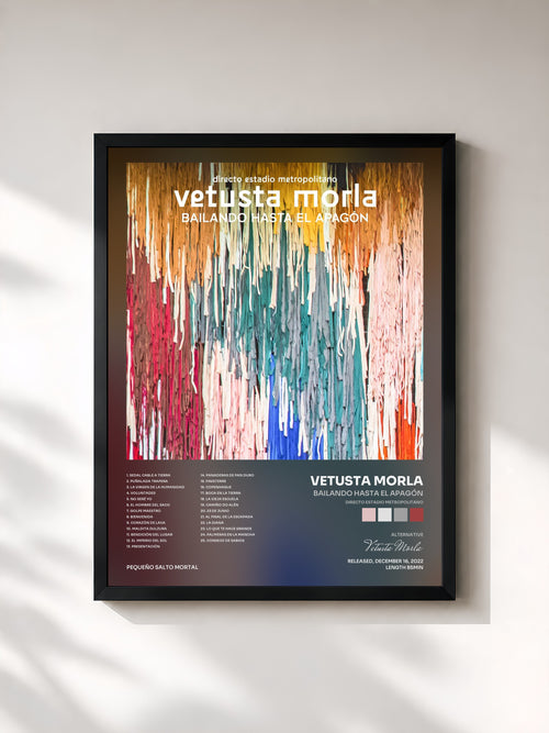 Vetusta Morla · Bailando Hasta el Apagón (Directo Estadio Metropolitano) — Affiche encadrée