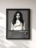 #noir Tableau de l'album Conchita de Conchita Wurst, cadre noir, imprimé et encadré en France