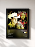 #noir Tableau de l'album Enfermo De Amor de Bobby Pulido, cadre noir, imprimé et encadré en France