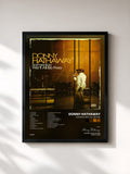 #noir Someday We'll All Be Free von Donny Hathaway als gerahmter Kunstdruck, schwarzer Rahmen, gedruckt und gerahmt in Frankreich