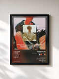 #noir Tableau de l'album City Lights - The 1st Mini Album de BAEKHYUN, cadre noir, imprimé et encadré en France