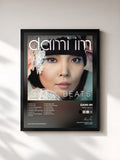 #noir Tableau de l'album Heart Beats (Deluxe Edition) de Dami Im, cadre noir, imprimé et encadré en France