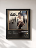 #noir Tableau de l'album Boleto De Entrada Deluxe Edition de Kany Garcia, cadre noir, imprimé et encadré en France