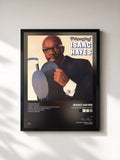 #noir Tableau de l'album Presenting Isaac Hayes de Isaac Hayes, cadre noir, imprimé et encadré en France