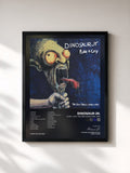 #noir Tableau de l'album Puke + Cry: The Sire Years 1990-1997 de Dinosaur Jr., cadre noir, imprimé et encadré en France
