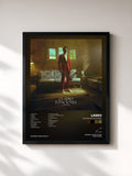 #noir Tableau de l'album Cuatro Estaciones de Lasso, cadre noir, imprimé et encadré en France
