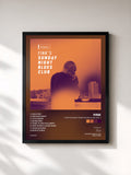#noir Tableau de l'album Fink’s Sunday Night Blues Club, Vol. 1 de Fink, cadre noir, imprimé et encadré en France