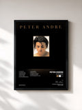 #noir Tableau de l'album Peter Andre de Peter Andre, cadre noir, imprimé et encadré en France