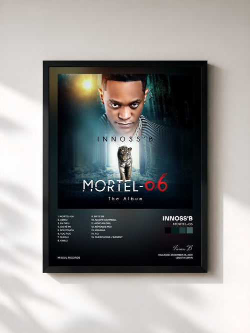 Innoss'B · Mortel-06 — Affiche encadrée
