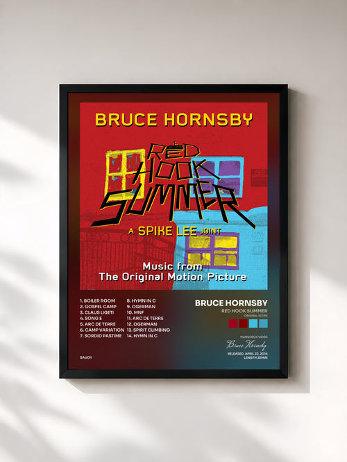 Bruce Hornsby · Red Hook Summer (Original Score) — Affiche encadrée