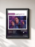 #noir Tableau de l'album Mis Favoritas de Juan Gabriel, cadre noir, imprimé et encadré en France