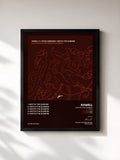 #noir Tableau de l'album Watch The Sunrise (Remixes) de Axwell, cadre noir, imprimé et encadré en France