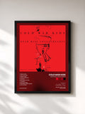 #noir Tableau de l'album Dear Miss Lonelyhearts de Cold War Kids, cadre noir, imprimé et encadré en France