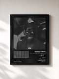 #noir Tableau de l'album BLACK BALLOONS | 13LACK 13ALLOONZ (Love Below Remixes) de Denzel Curry, cadre noir, imprimé et encadré en France