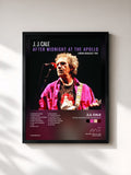 #noir Tableau de l'album After Midnight At The Apollo de J.J. Cale, cadre noir, imprimé et encadré en France