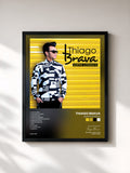 #noir Tableau de l'album Sempre Diferente de Thiago Brava, cadre noir, imprimé et encadré en France