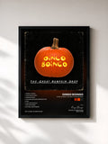 #noir Tableau de l'album Oingo Boingo: The Great Pumpkin Drop de Oingo Boingo, cadre noir, imprimé et encadré en France