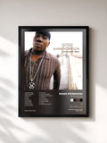 #noir Tableau de l'album Innocent Man (Deluxe Edition) de Mark Morrison, cadre noir, imprimé et encadré en France