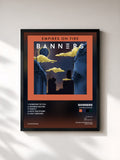 #noir Tableau de l'album Empires On Fire de Banners, cadre noir, imprimé et encadré en France