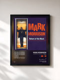 #noir Tableau de l'album Return of the Mack / Trippin' (/Trippin') de Mark Morrison, cadre noir, imprimé et encadré en France