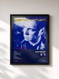 #noir Tableau de l'album New Anger de Gary Numan, cadre noir, imprimé et encadré en France