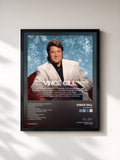 #noir Tableau de l'album Christmas de Vince Gill, cadre noir, imprimé et encadré en France