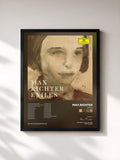 #noir Tableau de l'album Exiles de Max Richter, cadre noir, imprimé et encadré en France