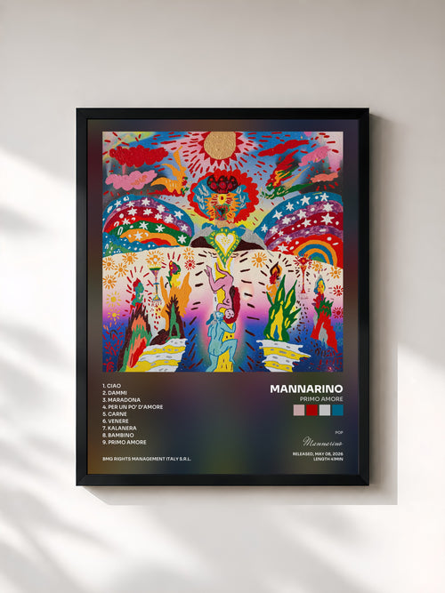 Mannarino · Primo amore — Affiche encadrée