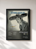 #noir A Diez Años De Su Adiós di Antonio Aguilar in stampa incorniciata, cornice nera, stampata e incorniciata in Francia