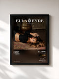 #noir Tableau de l'album Together (EP) de Ella Eyre, cadre noir, imprimé et encadré en France