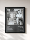 #noir Tableau de l'album Antología De La Música Ranchera, Vol. 2 de Aida Cuevas, cadre noir, imprimé et encadré en France