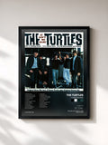 #noir Tableau de l'album It Ain't Me Babe de The Turtles, cadre noir, imprimé et encadré en France