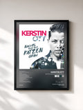 #noir Nachts sind alle Katzen grau di Kerstin Ott in stampa incorniciata, cornice nera, stampata e incorniciata in Francia