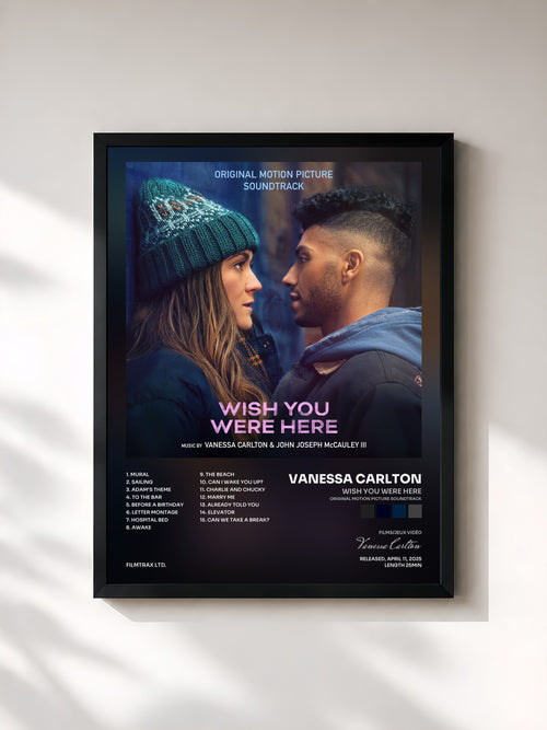 Vanessa Carlton · Wish You Were Here (Original Motion Picture Soundtrack) — Affiche encadrée